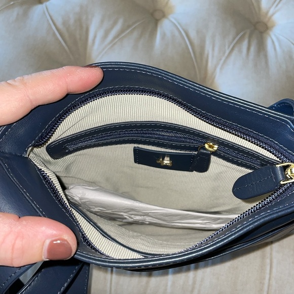 NWT navy Radley crossbody - Picture 3 of 6